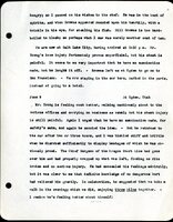 Frank H. Shoemaker typescript, 19 pages, noted on front page as "Have selected from my pocket day-dooks items pertaining to my leisure activities while on trips as private secretary to General Auditor of U.P.-S.P. and affiliates."