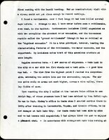 Frank H. Shoemaker typescript, 19 pages, noted on front page as "Have selected from my pocket day-dooks items pertaining to my leisure activities while on trips as private secretary to General Auditor of U.P.-S.P. and affiliates."