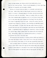 Frank H. Shoemaker typescript narrative, 29 pages,  on the bird room in Omaha home, with details on bird and insects.