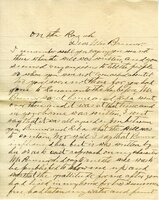 Handwritten 6 page letter from Engelman to Marcia Bruner, "I remember well you saying you were not there when the will…"
