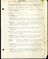 Frank H. Shoemaker typescript, 31 pages, including notes and list on CICINDELIDAE in the Carnegie Museum, Pittsburgh, PN, Nebraska, and his own collection.