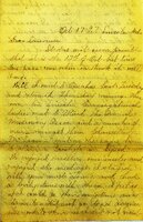 Handwritten 7 page letter from Marcia Bruner to Lawrence Bruner, "It does not seem possible that…"