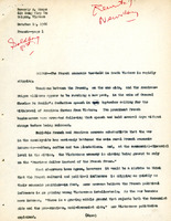 Original title: "French", Keever's title: "French Economic Interests in South Vietnam Dim, Pleasing Americans", Article about the Frech economic toe-hold in South Vietnam rapidly slipping, published for North American Newspaper Alliance