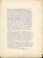 Typewritten letter, 2 pages, from unknown (likely Frank H. Shoemaker) to I.S. I.S. [Isador] Trostler, "Your prescription joggled me out of my leathery, and though I modestly decline to take the pen and ink, I shall take the paper and go ahead anyhow."