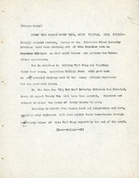 Keever's title: "In new pattern: 'GIs open rounds into Viet Cong territory'", article about  the US First Infantry Division in Operation Rolling Stone, for the New York Herald Tribune