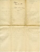 Handwritten 4 page letter from Ida M. King to Lawrence Bruner, "For a long time I have been saying I would write you…"