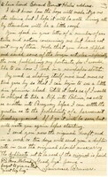 Handwritten 6 page letter from Lawrence Bruner to Marcia Bruner, "I have just received your letter that is dates 'West Point, June 26th'..."