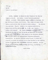 Original title: "request", Keever's title: N/A, Article draft about President Thi?u and Vice President Ky, for the London Observer