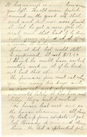 Handwritten 7 page letter from Marcia Bruner to Lawrence Bruner, "I suppose it is about time I should write to you although I feel as if it might..."