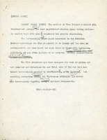 Keever's title: "Vice President Humphrey gives Viet's applied [?] pacification program," article about the pacification program plans announced in the Honolulu Declaration by Vice President Humphrey, for the New York Herald Tribune