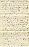 Handwritten 7 page letter from Marcia Bruner to Lawrence Bruner, "I suppose it is about time I should write to you although I feel as if it might..."