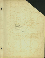 Frank Shoemaker Narratives, Dundy, Hitchcock, Redwillow, Furnas Counties, 1912