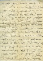 Handwritten 10 page letter from Amy Bruner to Lawrence Bruner, "You see by the heading that I am at Wisner…"