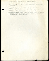 Frank H. Shoemaker typescript, 31 pages, including notes and list on CICINDELIDAE in the Carnegie Museum, Pittsburgh, PN, Nebraska, and his own collection.