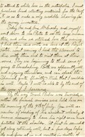 Handwritten 6 page letter from Lawrence Bruner to Marcia Bruner, "I received your letter dated June 9th, but mailed on the 7th yesterday."