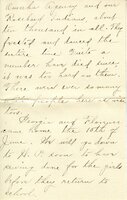 Handwritten 8 page letter from Ella Bruner to Lawrence Bruner, "I have been wanting to write to you for a long time…"