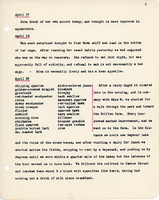 Elizabeth Van Sant transcribed letters