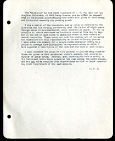 Frank H. Shoemaker typescript narrative, 29 pages,  on the bird room in Omaha home, with details on bird and insects.