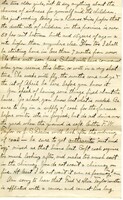 Handwritten 6 page letter from Lawrence Bruner to Marcia Bruner, "I have just received your letter that is dates 'West Point, June 26th'..."