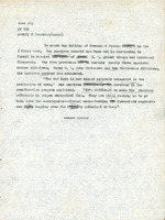 Original title: "pacify", Keever's title: "'Disasterous Defeat' for Allies Pacification Program Along DMZ by Communist Offensive", Article draft about the pacification program's failure to prevent the Tet Offensive and its massive setback during since the Offensive, for the Christian Science Monitor