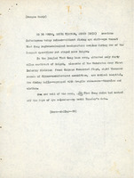 Keever's title: "GI's seize 'The [?] of the Viet Cong' headquater", article about American infantrymen seizing a vacant Việt Cộng regimental headquarters complex near Saigon, for the New York Herald Tribune