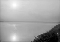 Original caption: Sunset, Salt Basin, Lincoln, Nebr. May 1917
