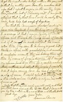 Handwritten 6 page letter from Lawrence Bruner to Helen, "I believe that I will write this letter to you because the last wasto Psyche or Mamma..."