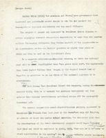 Original title: "'Those Bureaucratic Bastards' hold up villagers' letters to President Johnson",  article about a rural electrification project that the U.S. military hopes will help to win the war against Communists, for the New York Herald Tribune