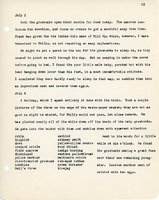 Elizabeth Van Sant transcribed letters