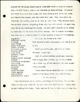 Frank H. Shoemaker typescript, 8 pages, detailing bird sightings, field trips, photography, and associated activities in Omaha, Nebraska.