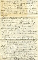 Handwritten 8 page letter from Marcia Bruner to Lawrence Bruner, "It seems harder every Sunday…"
