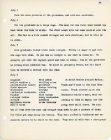 Elizabeth Van Sant transcribed letters