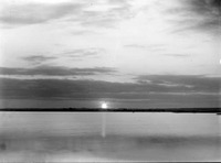 Original caption: Salt Basin, Lincoln, Nebr. sunset view. June 3, 1913
