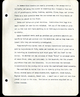Frank H. Shoemaker typescript narrative, 29 pages,  on the bird room in Omaha home, with details on bird and insects.
