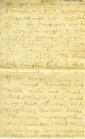 Handwritten 18 page letter from Amy Bruner to Lawrence Bruner, "Did you think I was never going to write…"