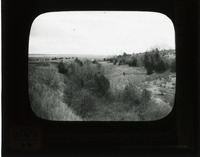 Original caption: Landslide below mouth of Plum Creek, N. of Ainsworth, Nebr. Brown County. (121111-00157)