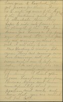 Handwritten 6 page letter from Marcia Bruner to Lawrence Bruner, "Who would have thought…"