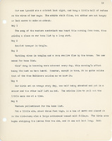 Elizabeth Van Sant transcribed letters