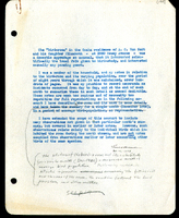 Frank H. Shoemaker typescript narrative, 29 pages,  on the bird room in Omaha home, with details on bird and insects.