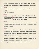 Elizabeth Van Sant transcribed letters