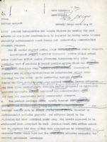 Original title: "interpretive", Keever's title: " Vietnamese Military Units Infuse [?] Political Power on Saigon Students," Article for the New York Herald Tribune about expected clashes between anti-communist and pro-nuetralist forces in South Vietnam
