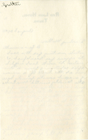 Edith Schwartz Clements handwritten letter