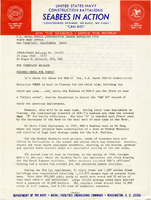 Original title: "Seabees Three for Three!" Seabees press release 16-67