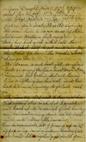Handwritten 6 page letter from Marcia Bruner to Lawrence Bruner, "I feel more like taking a nap than writing a letter…"
