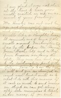 Handwritten 8 page letter from Marcia Bruner to Lawrence Bruner, "Well, I did not write to you last…"