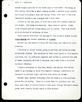 Frank H. Shoemaker typescript, 9 pages, on Wildcat Range and owls, fossils, and lantern slides.