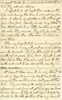 Handwritten 4 page letter from Lawrence Bruner to Psyche Bruner, "Just a week ago today I wrote a letter (to Mamma) from Carcarañá..."