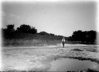 Original caption: Saline flats, Salt basin, Lincoln, NE. Lancaster County.