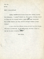 Original title: "ROLES", Keever's title: "'This War is Upside Down', U.S. Veterans see Paradoxes", Article draft about how the Vietnam War is being fought by American units performing unusual roles, for the Christian Science Monitor