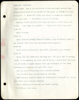 Frank H. Shoemaker typescript, 46 pages, detailing bird sightings, field trips, photography, and associated activities in Omaha, Nebraska.